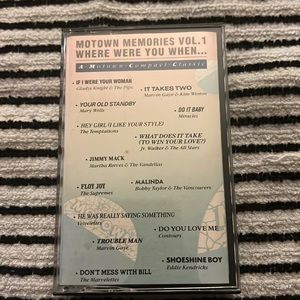 Motown memories volume one. Where were you when